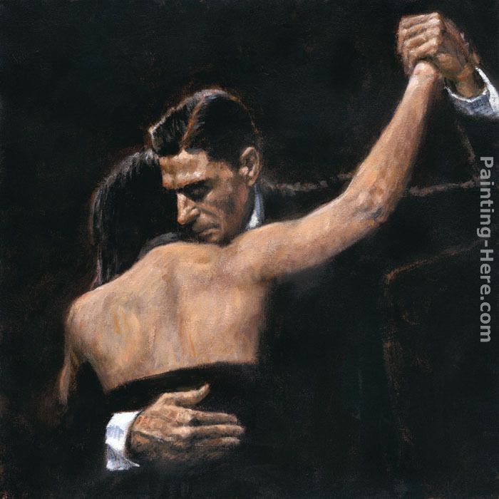 Face of Tango painting - Fabian Perez Face of Tango art painting